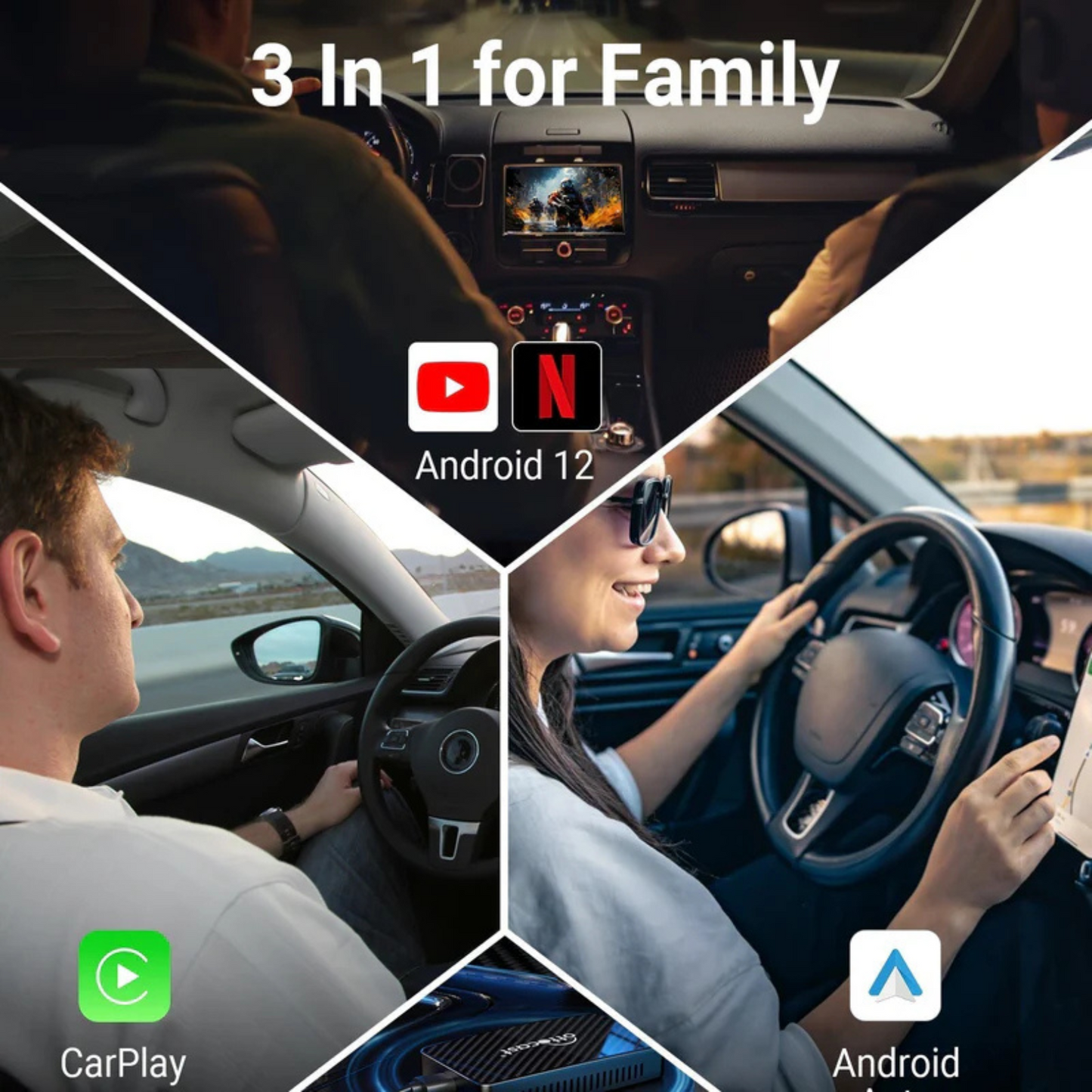 Play2Video Pro - Stream Netflix of YouTube &draadloze adapter