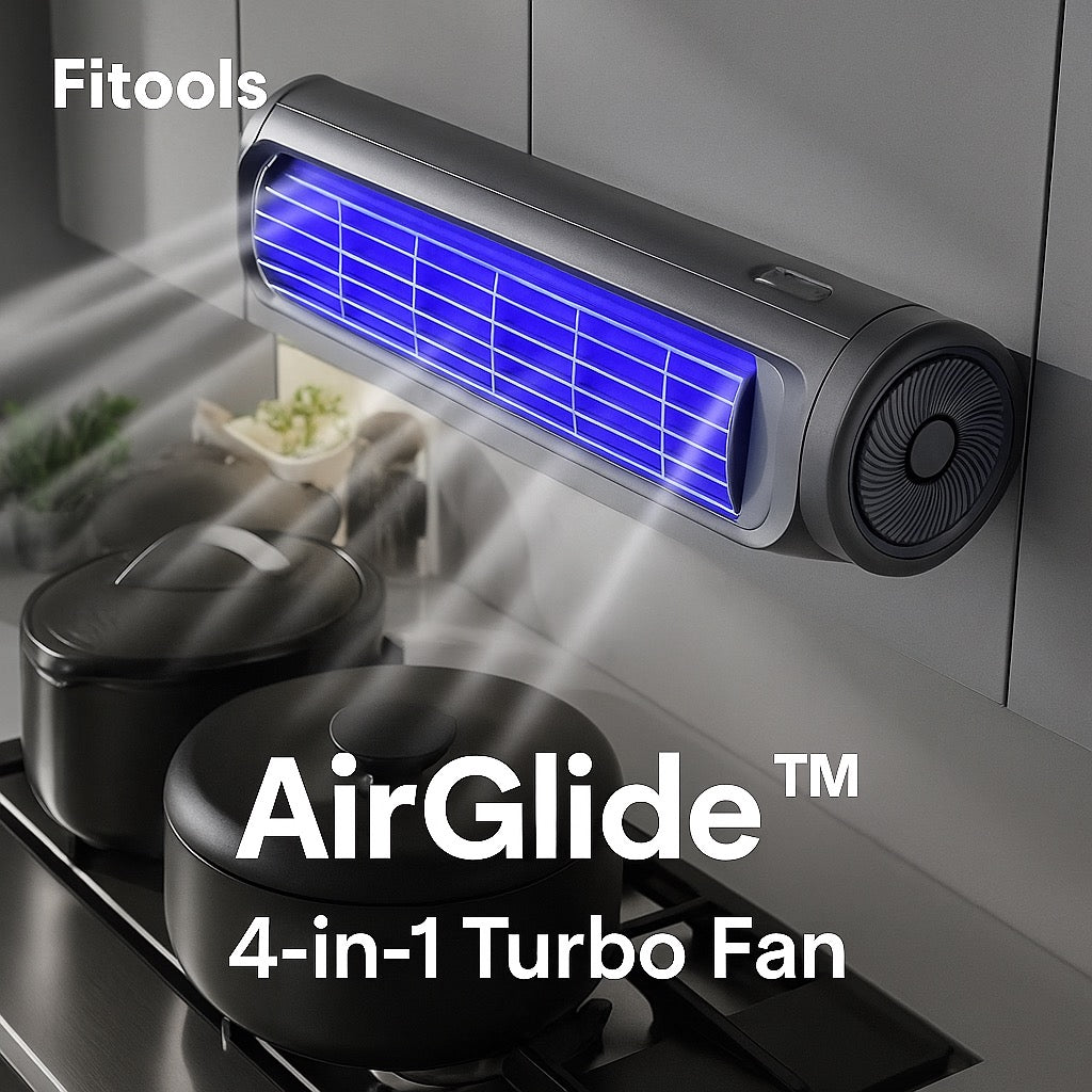 Fitools AirGlide™ 4-in-1 Turbo Fan