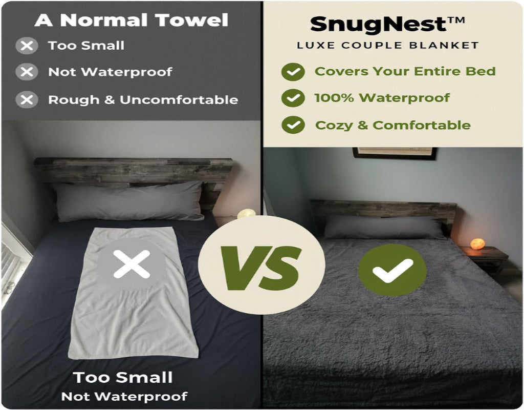 SnugNest™ Luxe Couple Blanket
