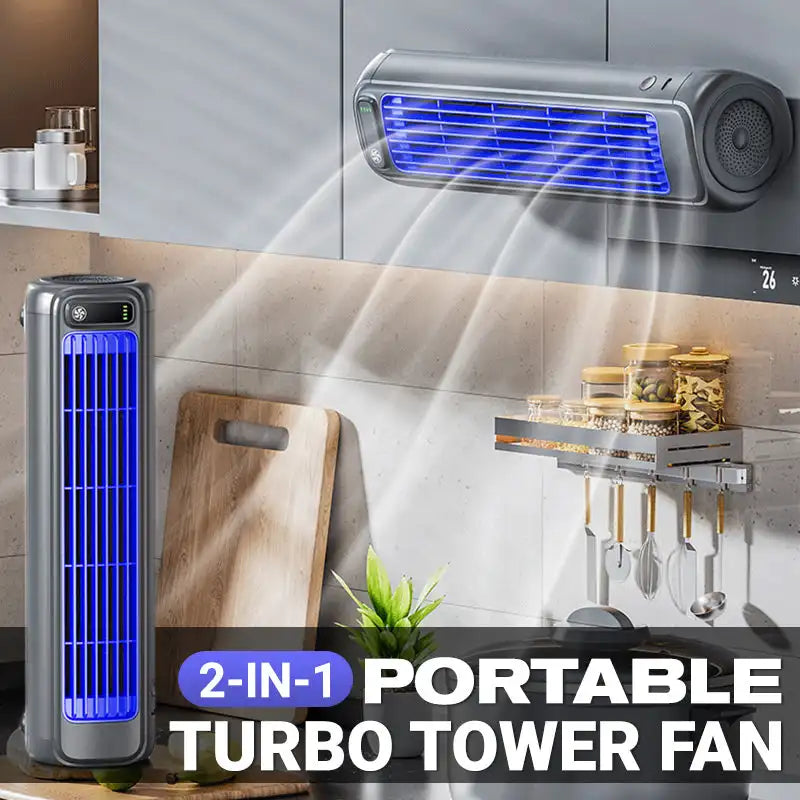Fitools AirGlide™ 4-in-1 Turbo Fan