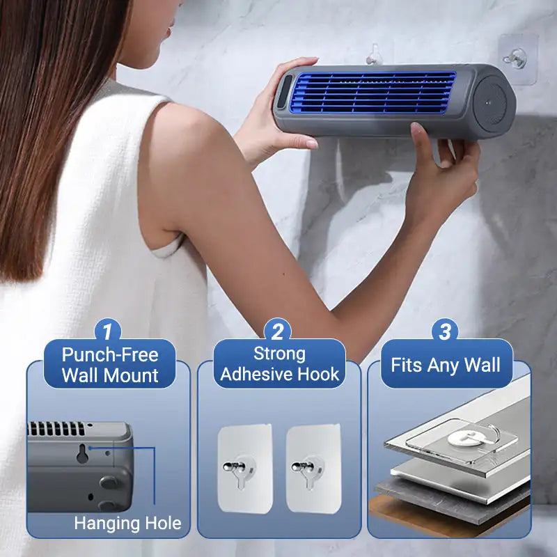 Fitools AirGlide™ 4-in-1 Turbo Fan