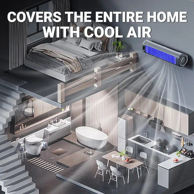 Fitools AirGlide™ 4-in-1 Turbo Fan