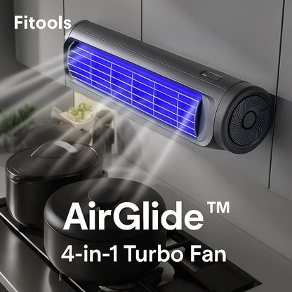 Fitools AirGlide™ 4-in-1 Turbo Fan