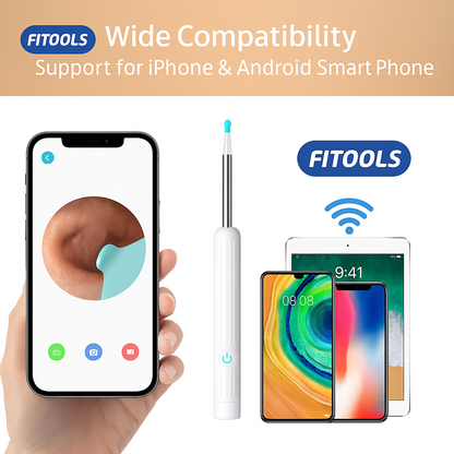 Fitools AurixCam Smart Visual Ear Cleaner